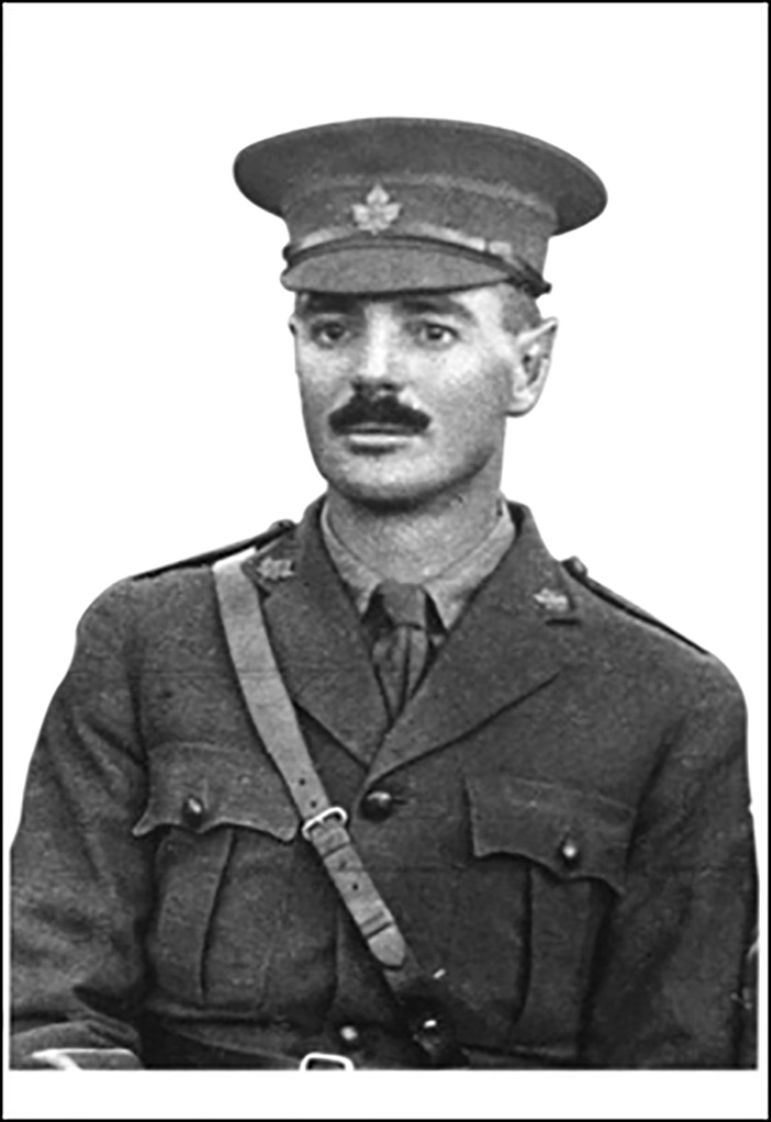 Lieutenant Robert Grierson Combe, who owned a store in Moosomin before the First World War, was awarded his Victoria Cross posthumously. <br />
